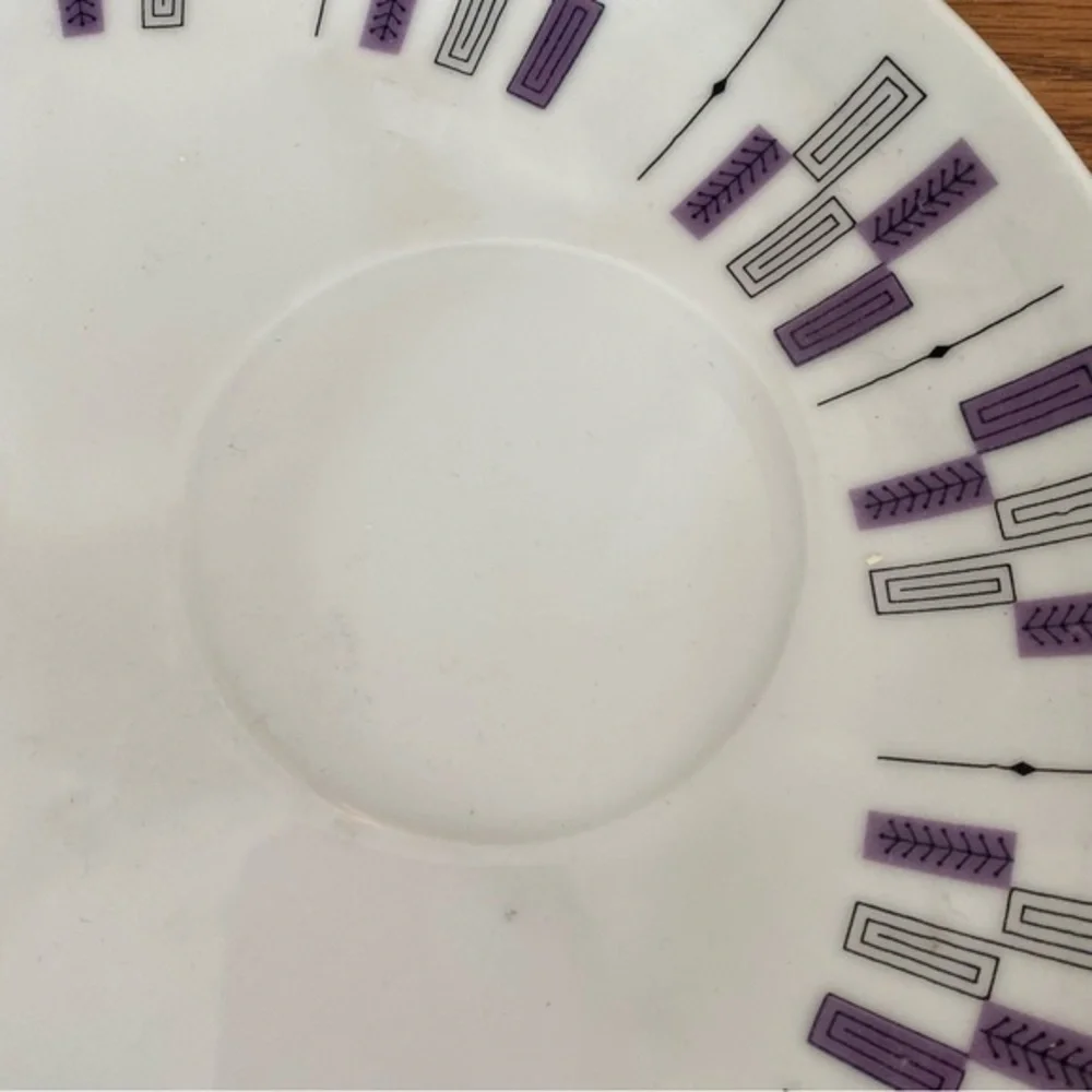 Crate&Barrel color dinnerware retro